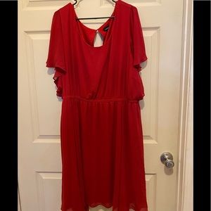 Red torrid dress